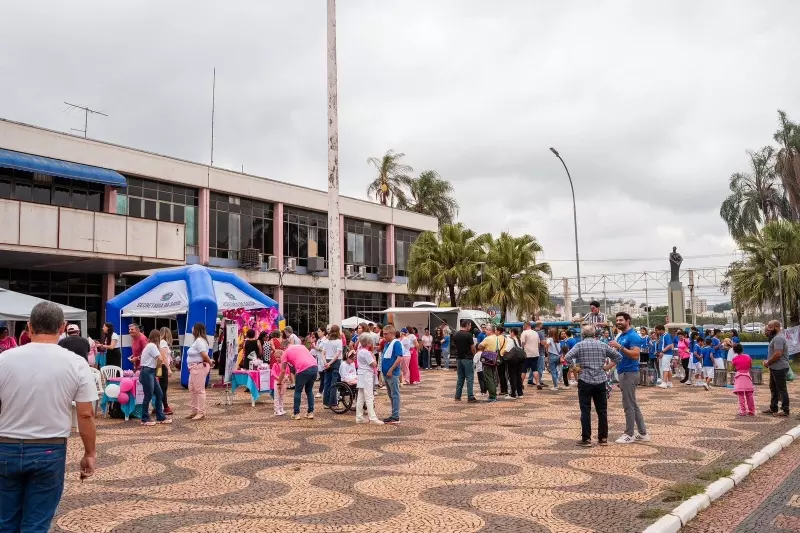 Outubro Rosa: evento promove a saúde, cultura e lazer no centro